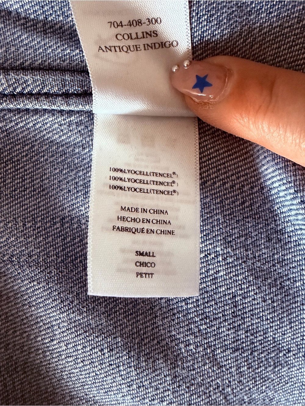 Rails Light Blue Denim Utility Jacket - Picture 8 of 8